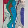 Original art Figurative Art original Art portrait painting contemporary Irish Art abstract painting Image 4