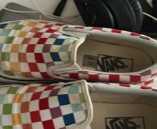 Vans slip-on shoes multicoloured