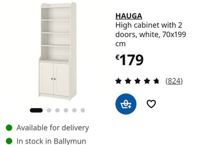 Hauga High Cabinet