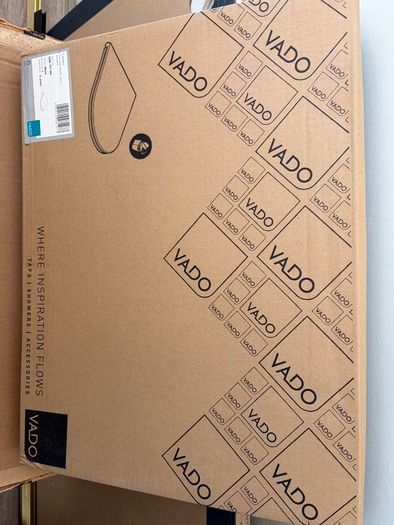 Brand New VADO Cameo Back to Wall Toilet and Soft Close Seat