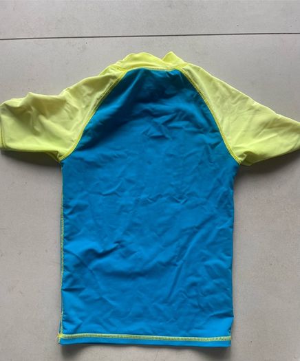 rash UV vest beach swim top boys kids 7-8y