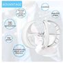 950W 12V / 24V 5 Blades Lantern Wind Turbines Generator Vertical Axis Motor Kit For Home Hybrids Streetlight Use Electromagnetic Image 2