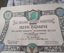 1951 all Ireland cocktail competition