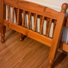 Solid Pine Single Bed For Sale