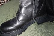 Zara genuine leather boots