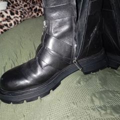 Zara genuine leather boots