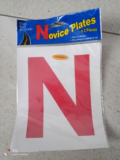New.road Notices Plates