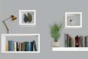 NEW 4 Floating Cube Shelves