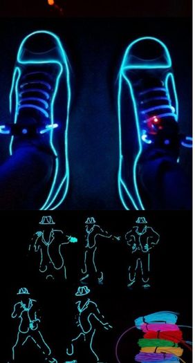 3 Meter Neon wire led light for party,car decoration