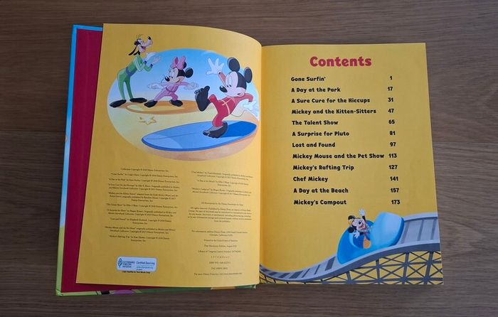 Disney, 5-Minute Mickey Mouse Stories, Kids' Book