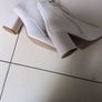 Stradivarius Cream Ankle Boots.  S.39-6.  B.N.W.T. Image 4
