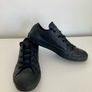 Unisex black real leather Converse, uk4/36.6 Image 3