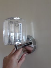 Chrome Effect Wall Light