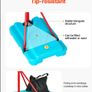 Kids Adjustable Basketball Hoop  Indoor & Outdoor Play Set with 3 Balls Image 3