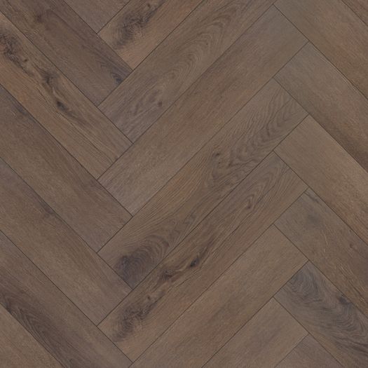 Belmont Oak SPC Vinyl Herringbone Flooring 60x12.5cm