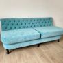 Turquoise Blue Designer Sofa Image 7