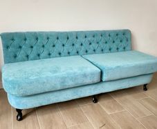 Blue Velvet Designer Sofa