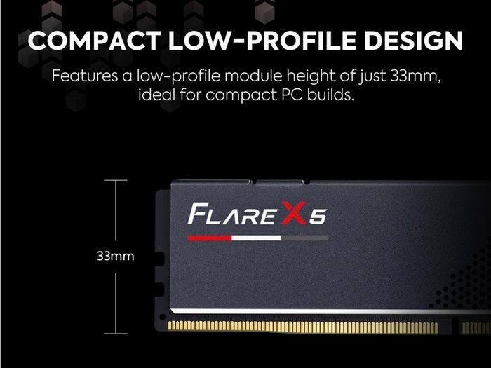 G.Skill DDR5 RAM - 32gb Pc 6000 Cl32 (2x16gb) Flare Amd Expo