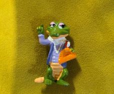 Teacher Crocodile toy figure