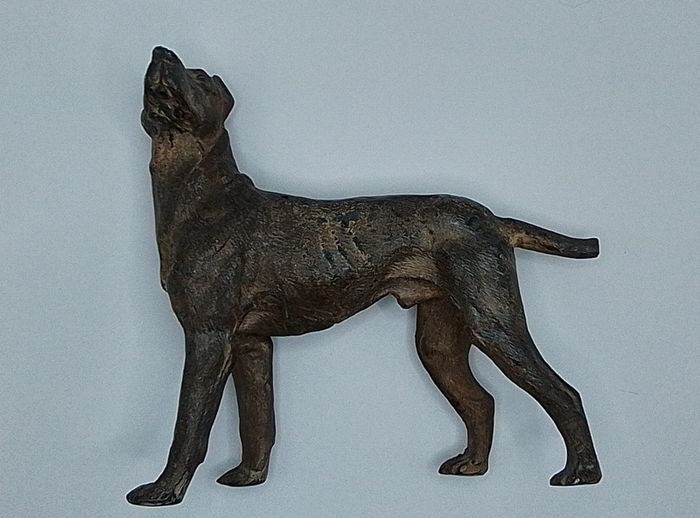 Vintage cold cast bronze figure