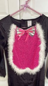 Girls Halloween cat costume