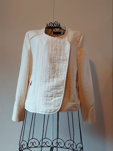 Mint Velvet cream blazer jacket 12