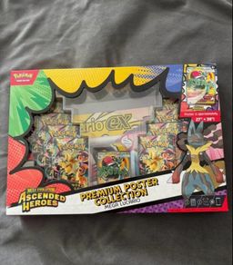 Pokemon Trading Card Game (TCG): Mega Evolution Ascended Heroes Poster Collection Assortment sealed