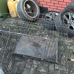 large dog cage