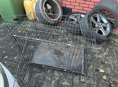 large dog cage