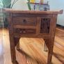 Pair of Imported Solid Wood Side Tables /Lockers Image 3