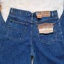 Authentic Original Basic Denim Jeans Blue Stonewashed Waist 36 Leg 33 100% Cotton Image 5