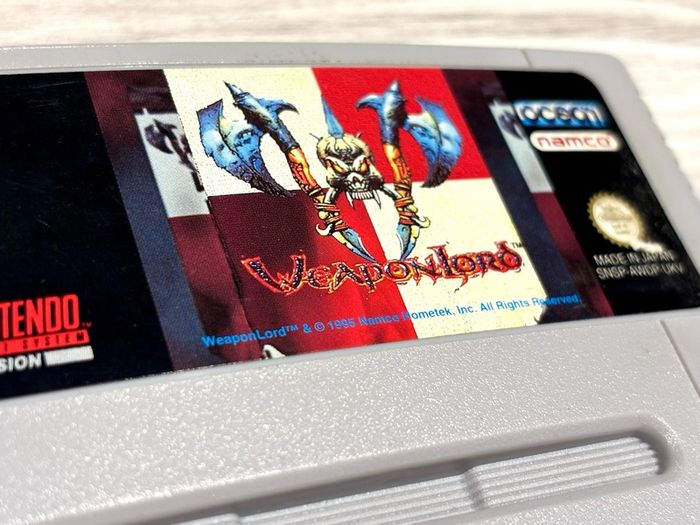 SNES Weapon Lord - Boxed