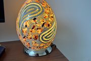 Mosaic egg shape Table lamp