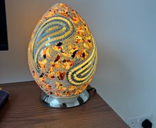 Mosaic egg shape Table lamp