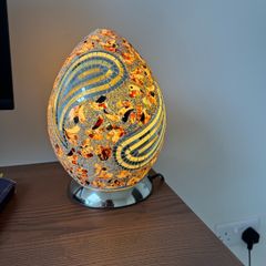 Mosaic egg shape Table lamp