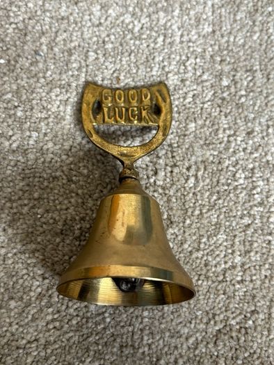 Vintage Brass Horseshoe Shaped Bill