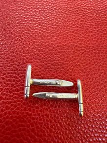 Sterling Silver Picture Cufflink