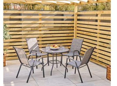 Table and chairs
