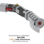 Star Wars Count Dooku Lightsaber Hilt MOC2066 (318 pcs) Image 3