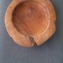 decorative live edge wooden fruit bowl Image 2