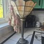 Table lamp Torchiere faux stained glass  uplighter Tablelamp Image 3