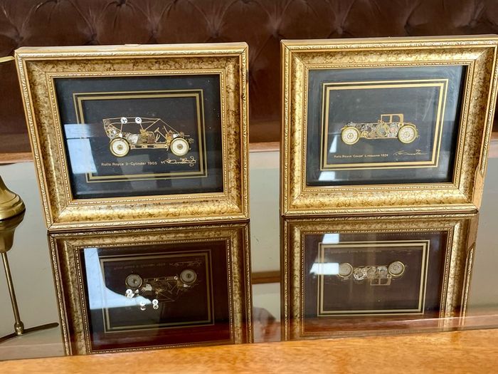 Vintage Ken Broadbent Horological Montage works from the 1980s