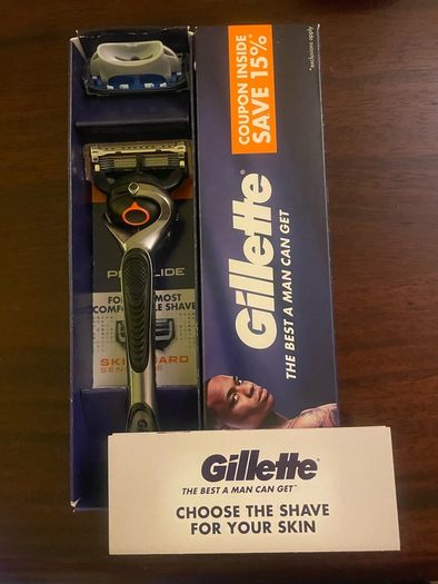 Gillette Fusion Razor + ProGlide & SkinGuard Sensitive Blades