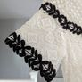 Maje white & black  lace dress Image 9
