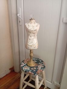 Gorgeous wooden miniature mannequin