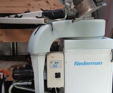 Dust extracter. Mobile Nederman extract filterbox