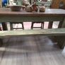 Rustic Handmade Farmhouse Table Image 5