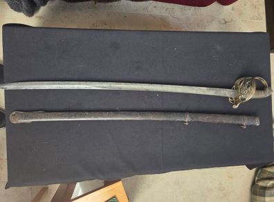 British 1845 Infantry Officers Sword
