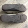 Tamaris Clarks shoes flats sandals size UK7 size 40 white leather shoes Image 6