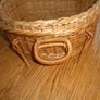 Vintage Wicker Basket for Sale Image 3
